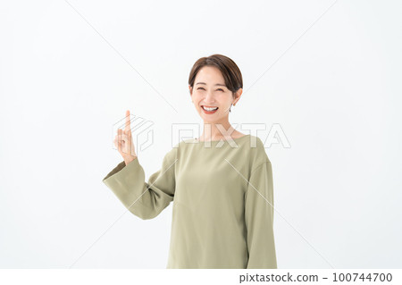 辦公室休閒女性指點 100744700