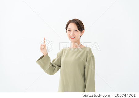 辦公室休閒女性指點 100744701