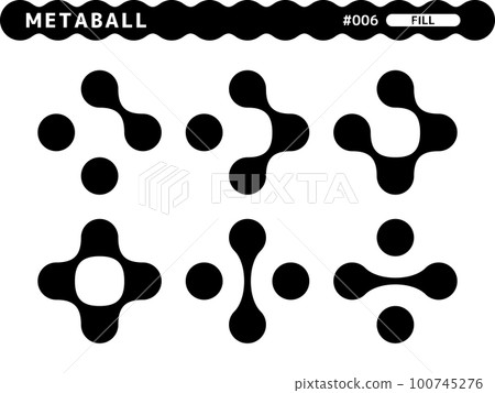 Metaball 填充樣式設計集_006 100745276
