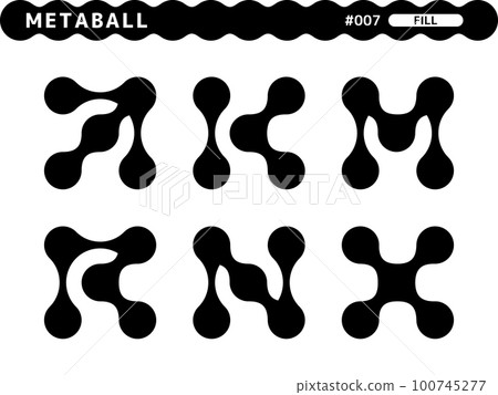 Metaball 填充樣式設計集_007 100745277