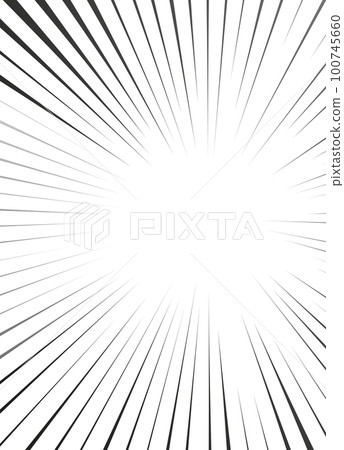 Manga radial speed lines for comic effect frame or splash and explosion. Manga radial speed lines for comic effect frame or splash and explosion. 100745660