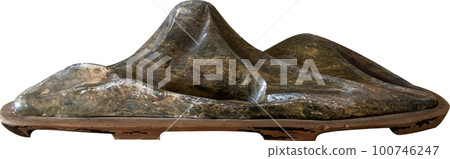 suiseki, viewing stone, stone, PNG, interior decoration 100746247
