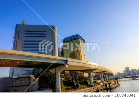 View of Sumida River from Asakusa Sumida Walk 100746341