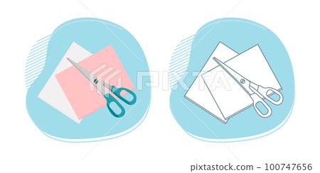 Coloring book Stationery School Scissors Cut Craft Coloring book Stationery School Scissors Cut Craft 100747656