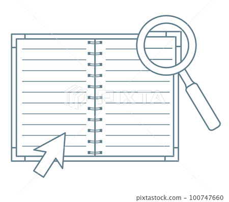 Stationery School Education Lined notebook Stationery School Education Lined notebook 100747660