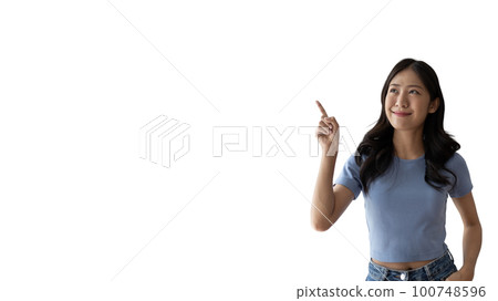 Asian woman pointing finger inviting click here, It is recommended to follow this direction or click on this link, Space for promotion here, Register or apply for membership, Click here. Asian woman pointing finger inviting click here, It is recommended to follow this direction or click on this link, Space for promotion here, Register or apply for membership, Click here. 100748596