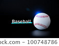 baseball baseball image material 100748786