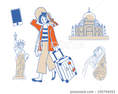 旅行插圖集 旅行插圖集 100749265