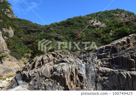 The road to Ryugu Shrine in Usui 100749425