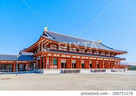 [Nara Prefecture] Yakushiji Temple in Nara City (taken on March 20, 2023) 100751179