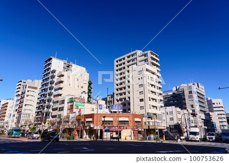 東京門前仲町站周邊風景 100753626