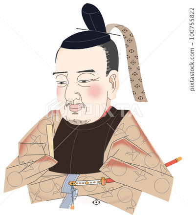 Tokugawa Ienari portrait deformed Tokugawa Ienari portrait deformed 100755822