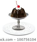 Coffee jelly illustration real 100756104