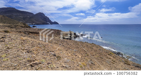 Cala Raja, Punta Negra, Cabo de Gata-Nijar Natural Park, Spain Cala Raja, Punta Negra, Cabo de Gata-Nijar Natural Park, Spain 100756382