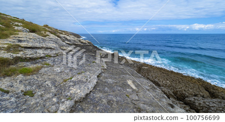 Coastline View, Oyambre Natural Park, Cantabria, Spain Coastline View, Oyambre Natural Park, Cantabria, Spain 100756699