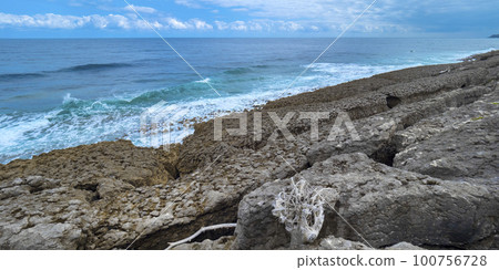 Coastline View, Oyambre Natural Park, Cantabria, Spain Coastline View, Oyambre Natural Park, Cantabria, Spain 100756728