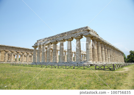 Paestum Ruins Basilica 100756835