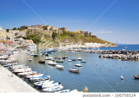 Procida Island Corricella Beach Procida Island Corricella Beach 100758524