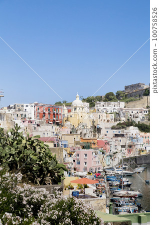 普羅奇達島 Corricella 海岸和城市景觀 100758526