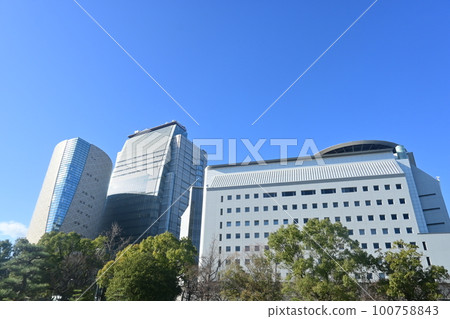 大阪歷史博物館及周邊建築 100758843