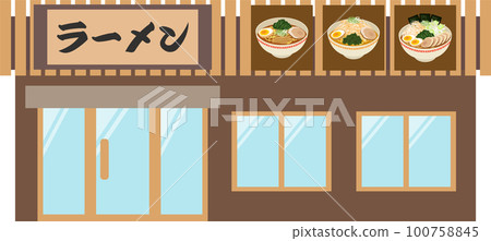 拉麵店外觀 拉麵店外觀 100758845