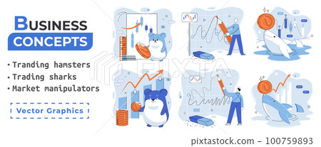 Trading hamster, user who does not understand economics and finance, inexperienced investor 100759893