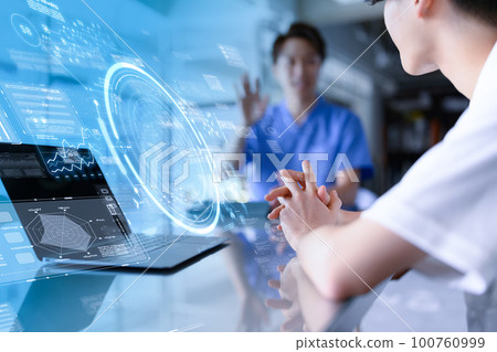 醫療系統圖像 100760999