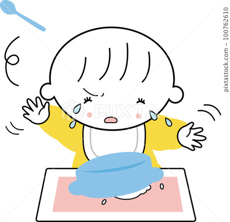 baby flipping food 100762610