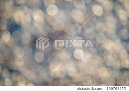 Abstract background of soft creamy bokeh circles. 100763355