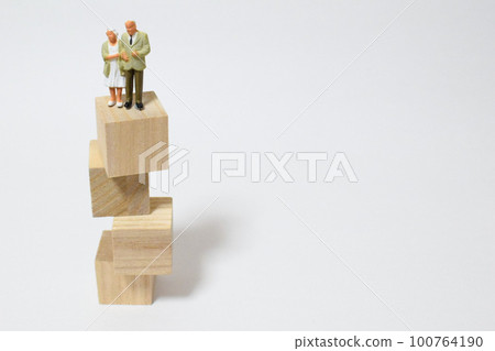 Image of unstable old age Image of unstable old age 100764190