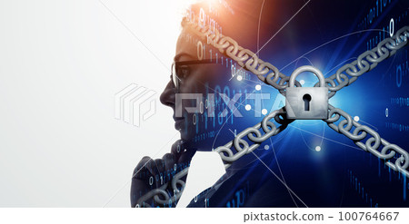 橫幅和廣告的安全圖像水平視覺效果 100764667
