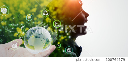 Environmental image Horizontal visual for banners and advertisements 100764679