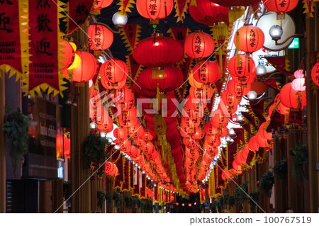 Nagasaki Lantern Festival Nagasaki Lantern Festival 100767519
