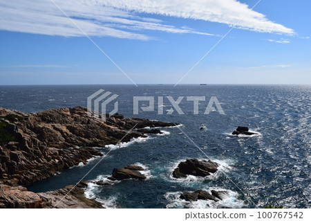 View from Usuki lighthouse View from Usuki lighthouse 100767542