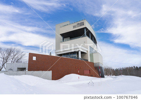 冬天的網走 鄂霍次克流冰博物館 100767846