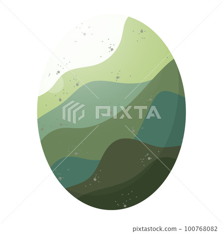Colorful and beautifully patterned eggs that come into the Easter concept and can also be used in different events. 100768082