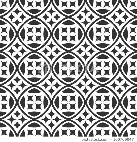 Abstract batik ornament seamless pattern background Abstract batik ornament seamless pattern background 100769047