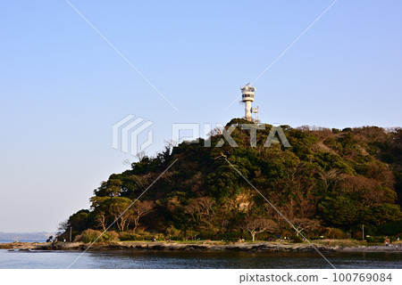 觀音崎燈塔～日落～ 100769084