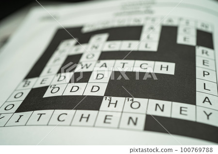 Crossword, Sudoku puzzle game to keep you brain younger for developing Alzheimer disease in senior patient. Crossword, Sudoku puzzle game to keep you brain younger for developing Alzheimer disease in senior patient. 100769788