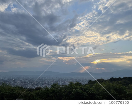 夕陽 夕陽 100770500