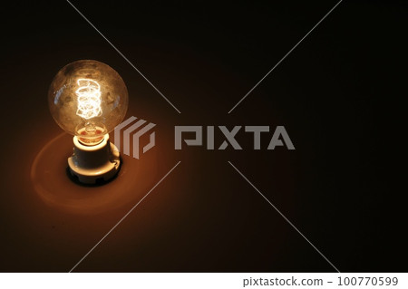 Light bulb that glows in the dark Light bulb that glows in the dark 100770599