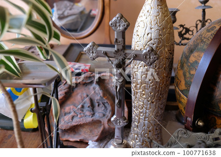 Cross in the Rectory of Saint Francis Xavier in Vugrovec, Croatia Cross in the Rectory of Saint Francis Xavier in Vugrovec, Croatia 100771638
