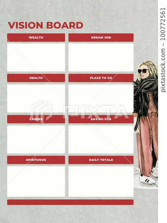 Minimalistic planners , daily, weely, monthly. Annual wall calendar planner template. Week starts on Monday.Clear and simple printable to do list. Business organizer page. Paper sheet. 100772561