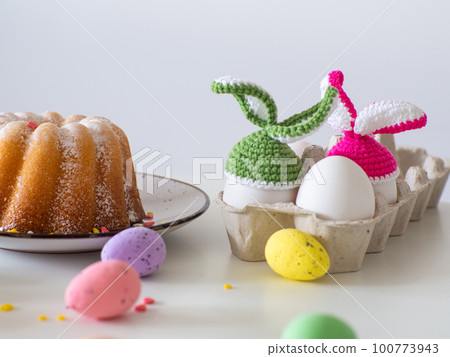 crochet hats with ears for Easter eggs crochet hats with ears for Easter eggs 100773943