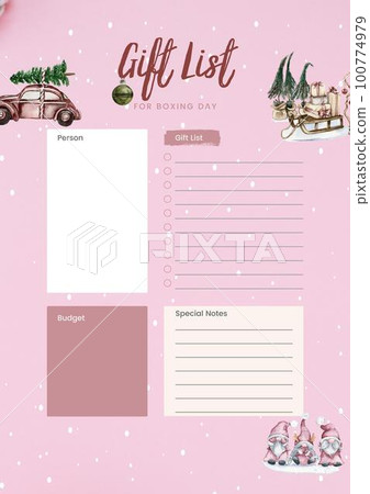 Minimalistic planners , daily, weely, monthly. Annual wall calendar planner template. Week starts on Monday.Clear and simple printable to do list. Business organizer page. Paper sheet. 100774979