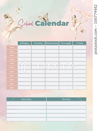 Minimalistic planners , daily, weely, monthly. Annual wall calendar planner template. Week starts on Monday.Clear and simple printable to do list. Business organizer page. Paper sheet. 100774982