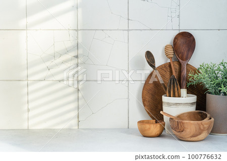 Kitchen utensils background Kitchen utensils background 100776632