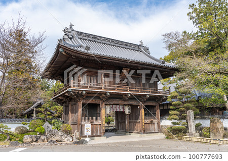[No. 1 Fudasho] 1st Ryozen Temple Niomon [四國88個地方] 100777693