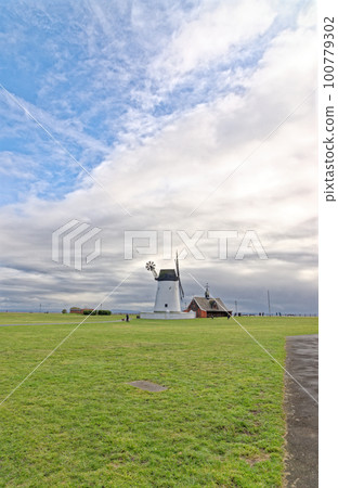 Lytham St Annes Windmill - Lancashire Fylde coast, United Kingdom Lytham St Annes Windmill - Lancashire Fylde coast, United Kingdom 100779302