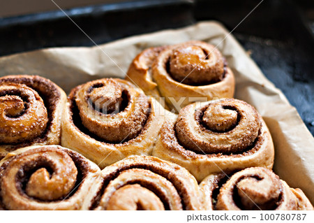 Freshly Cinnabon in the form of Freshly Cinnabon in the form of 100780787